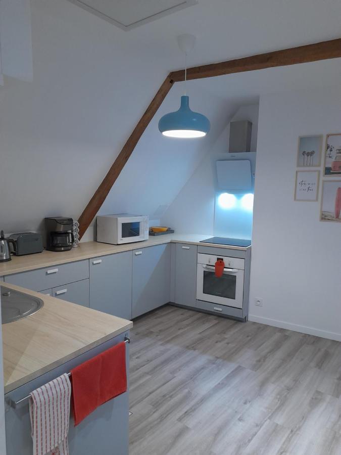 Appartement Dans Maison De 1789 Au Centre De Vitre Exteriér fotografie